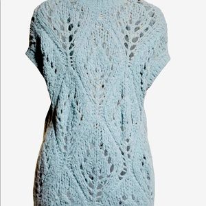 Brunello Cucinelli open-weave sweater in alpaca
blend.